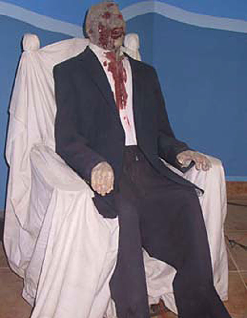 Dead Man On Chair